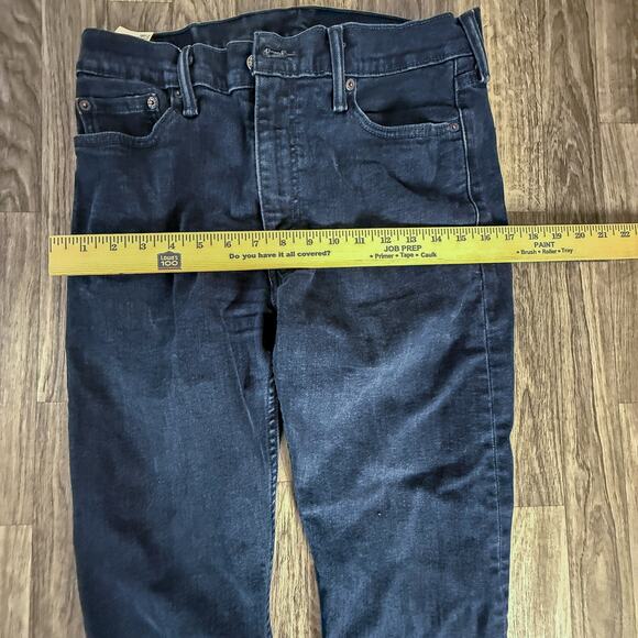 Levi’s 513 Slim Straight Jeans W33 L32 Dark Wash Denim USA Made 08513-0706 - Picture 8 of 8